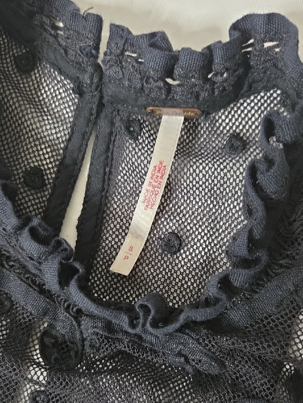 Free People Valencia Mini Dress In Black